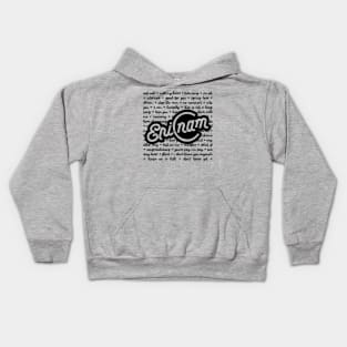 Eric Nam Kpop Song Lyrics Kids Hoodie